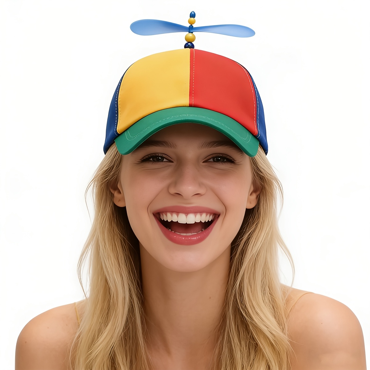 Cosplay Fireball Prop - Grappige veelkleurige propellerhoed voor volwassenen Draaiende