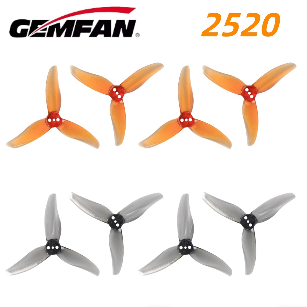 Ekko Cosplay Prop - 4Pairs Gemfan Hurricane 2520 2.5X2X3 3-Blade