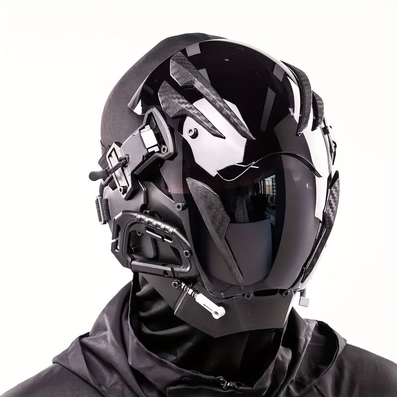 Cosplay Prop Designer - Cyberpunk Futuristisch Masker, Premium Uniek Helm