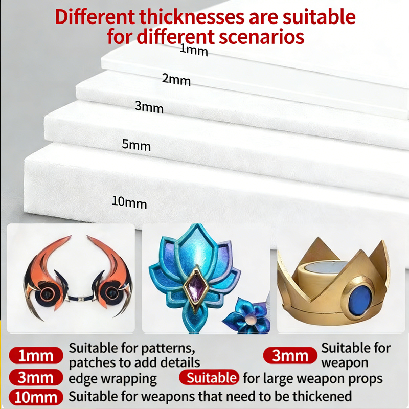 Cosplay Props Eva Foam - EVA-foam plaatmateriaal model voor doe-het-zelf knutselwerk,