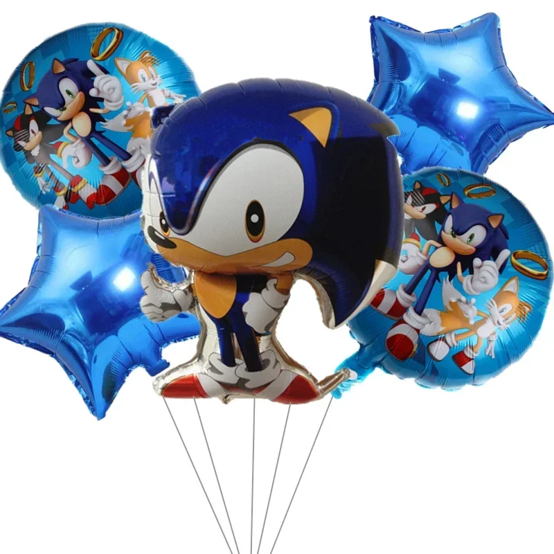 Cosplay Fireball Prop - 5 stks Sonic Ball Star Aluminium
