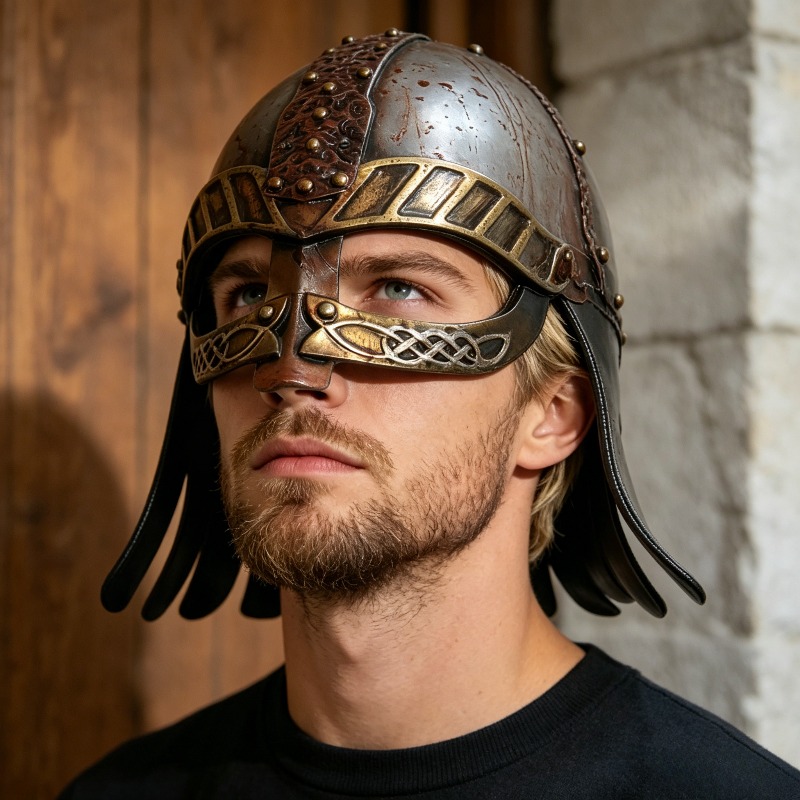 Cosplay Props Eva Foam - 2026 Nieuwe Vikinghelm Middeleeuwse Renaissance Cosplay