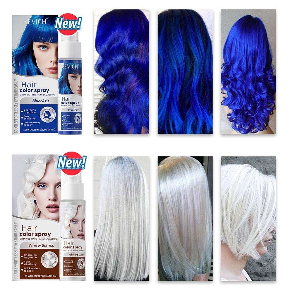 Hair Spray Color - 8-kleuren haarkleur spray wegwerp haarverf voor