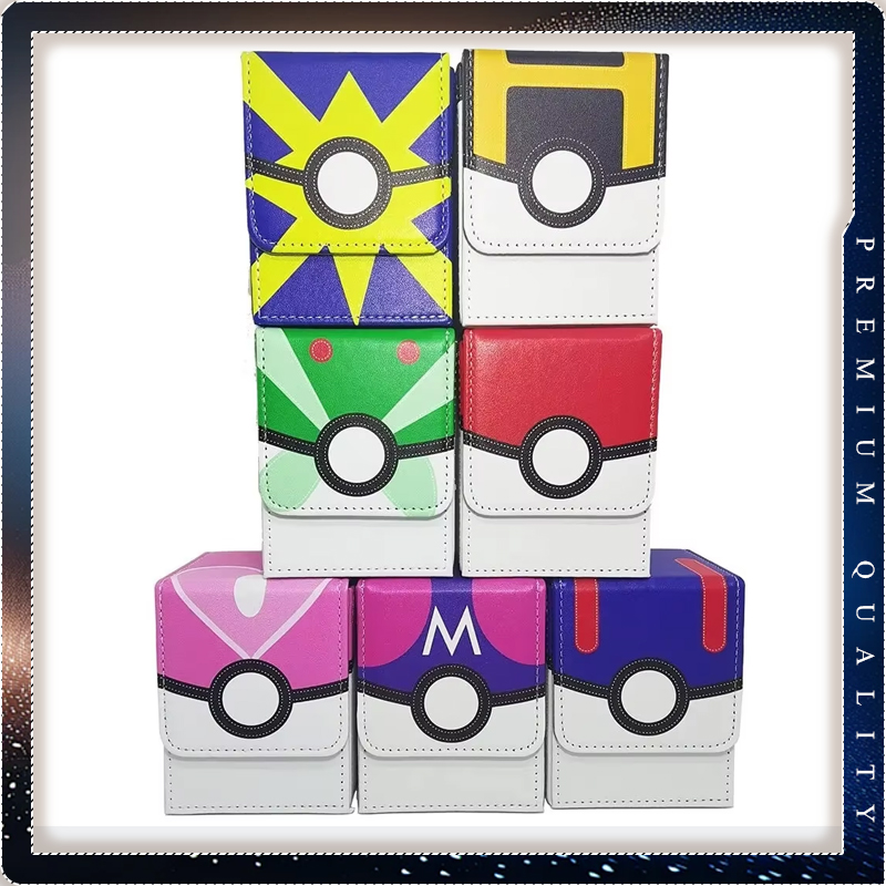 Cosplay Fireball Prop - Pokemon Master Ball PTCG-kaartopbergdoos voor Pokemon