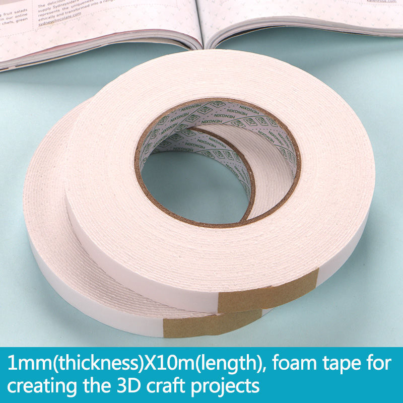 Craft Foam Roll - Stansen gereedschap kwaliteit dubbelzijdig klevende foam