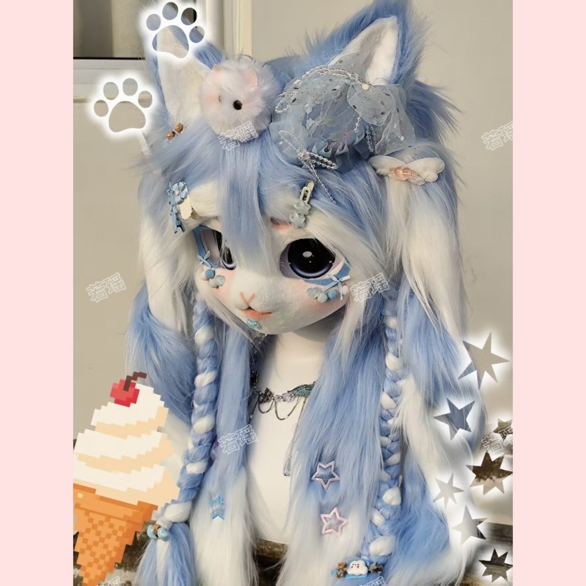 Cosplay Prop Designer - Aangepaste OC Design Cat Kemono Fursuit