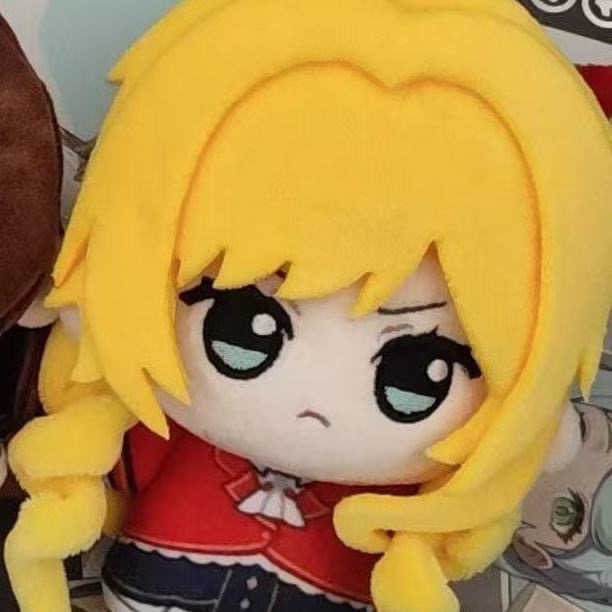 Cosplay Plushie Prop - 10 cm Anime Ik ben verliefd