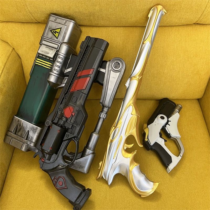Fallout Cosplay Prop - Cosplay Golden Guns Laser Rifle Revolver