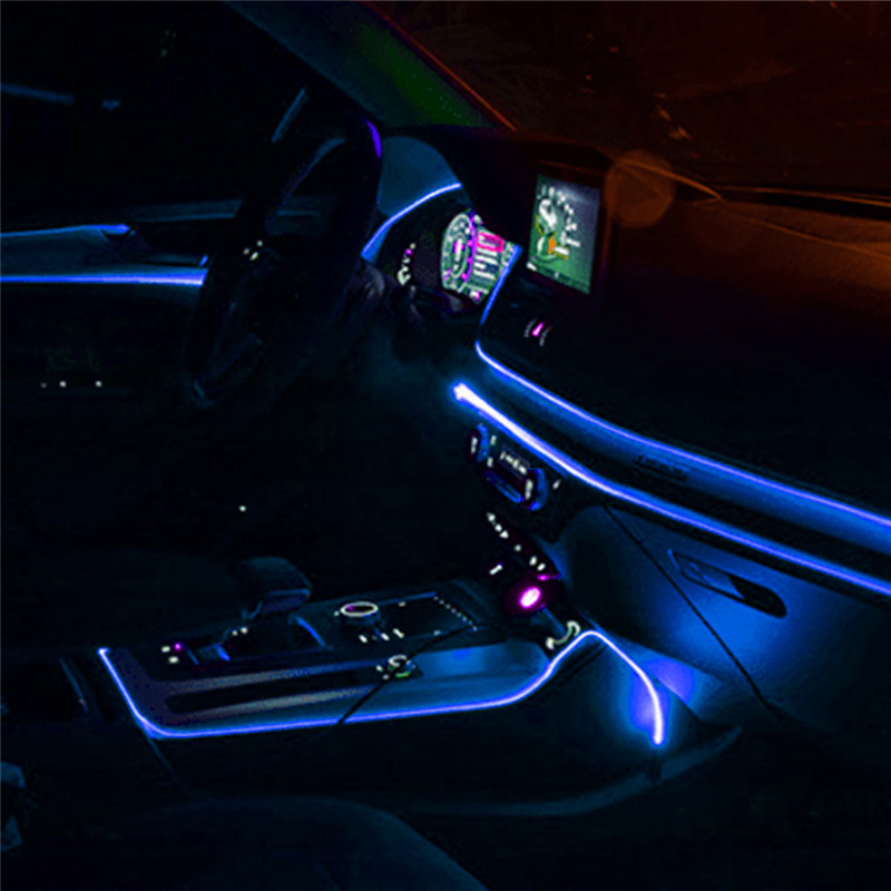 2M Auto-interieur LED stripver - Led El Wire recensie en prijs