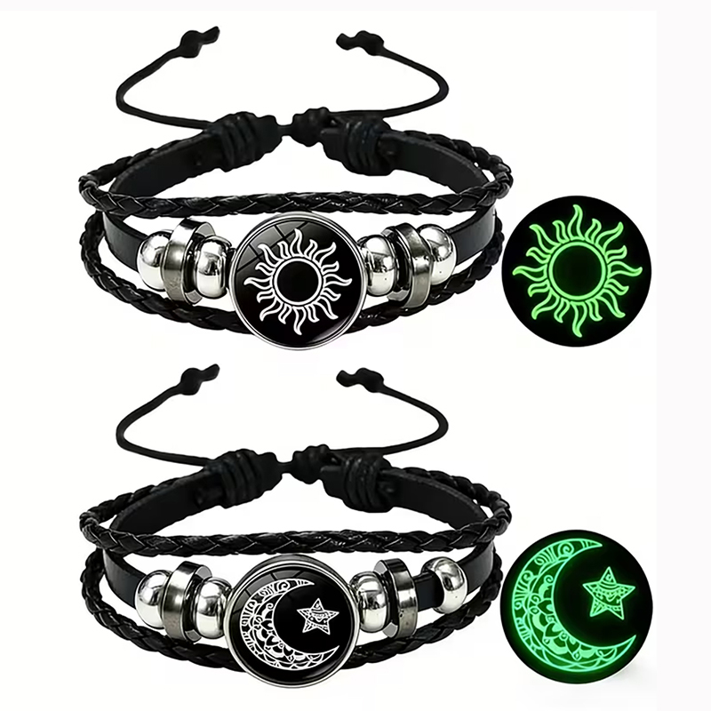 2 paar glow-in-the-dark zon-ma - Snap Fastener Set recensie en prijs