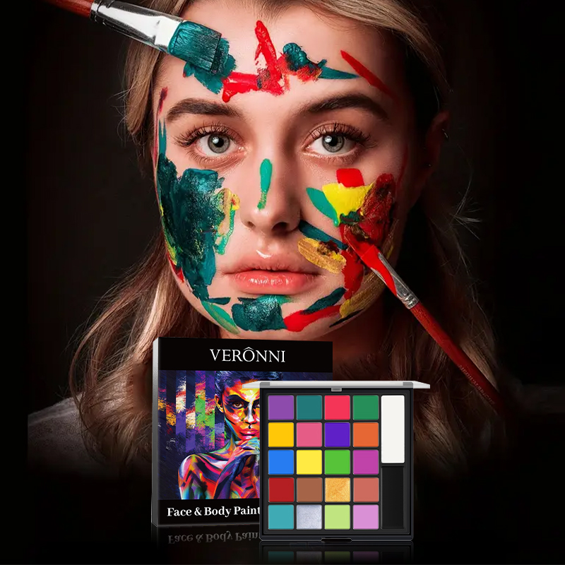 20 kleuren gezichts- en lichaa - Cosplay Prop Paint recensie en prijs
