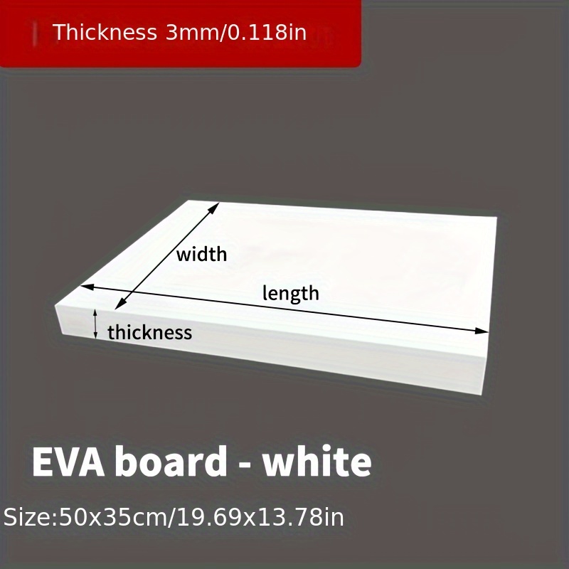 EVA Foam Board 14x39 Inch, 3mm - Cosplay Props Eva Foam recensie en prijs