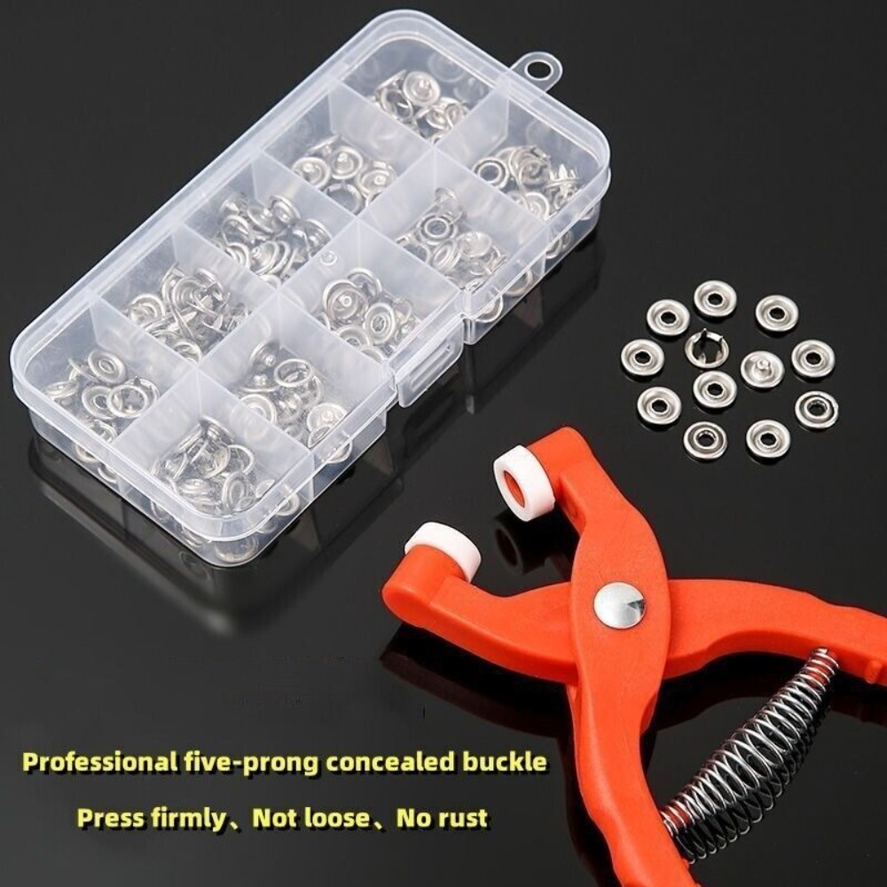 Krimptang Eye Snapper Haakgere - Snap Fastener Set recensie en prijs