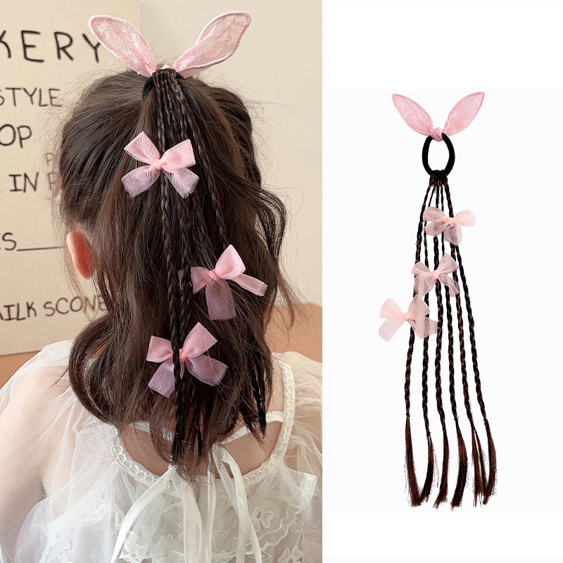 1PC Meisjes Boog Konijnenoren  - Cosplay Prop Bow recensie en prijs