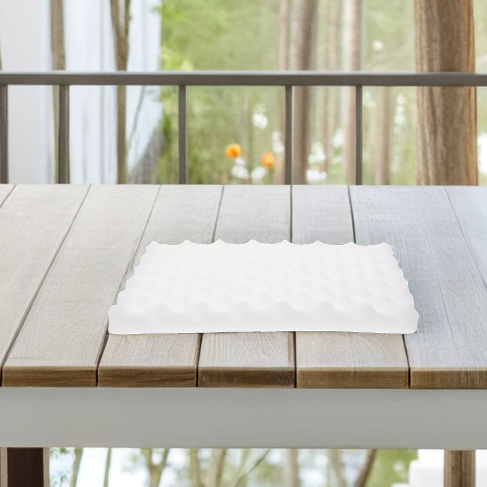 4-delige sponsmat met golfdesi - Foam Clay Sculpt recensie en prijs