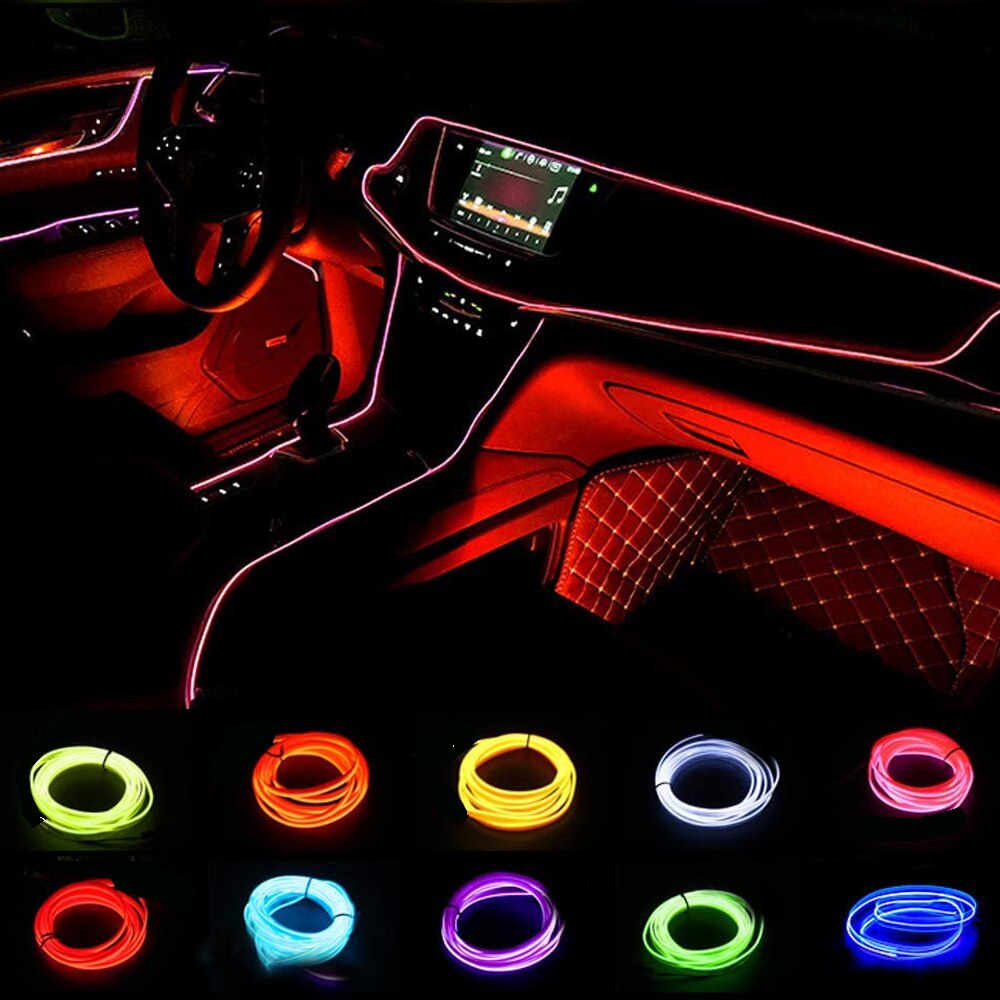 1M/3M/5M USB LED Omgevingslich - Led El Wire recensie en prijs