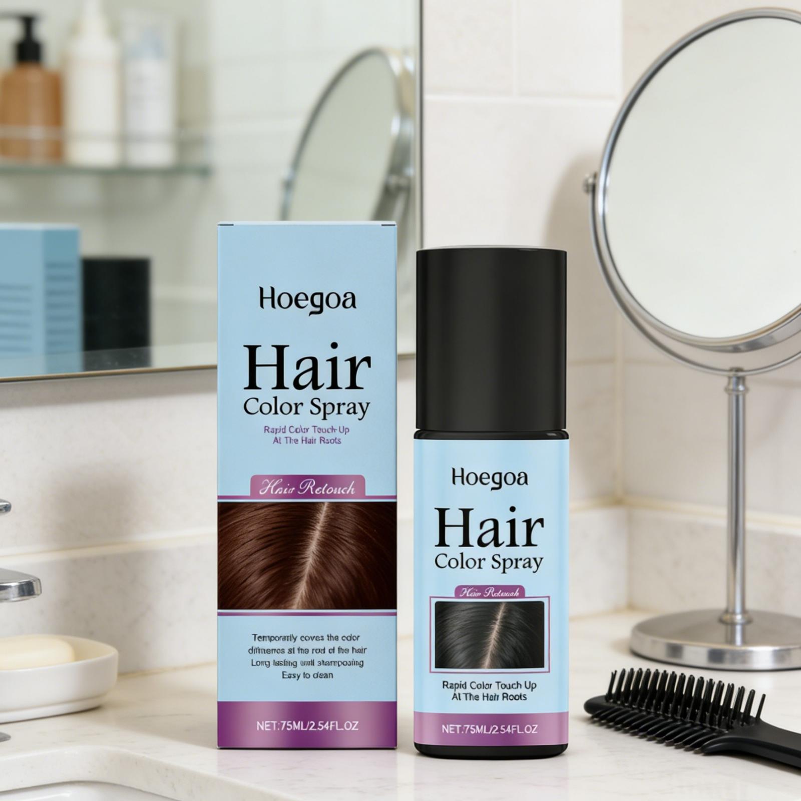 Hoegoa Haarverf Spray Haarstyl - Hair Spray Color recensie en prijs