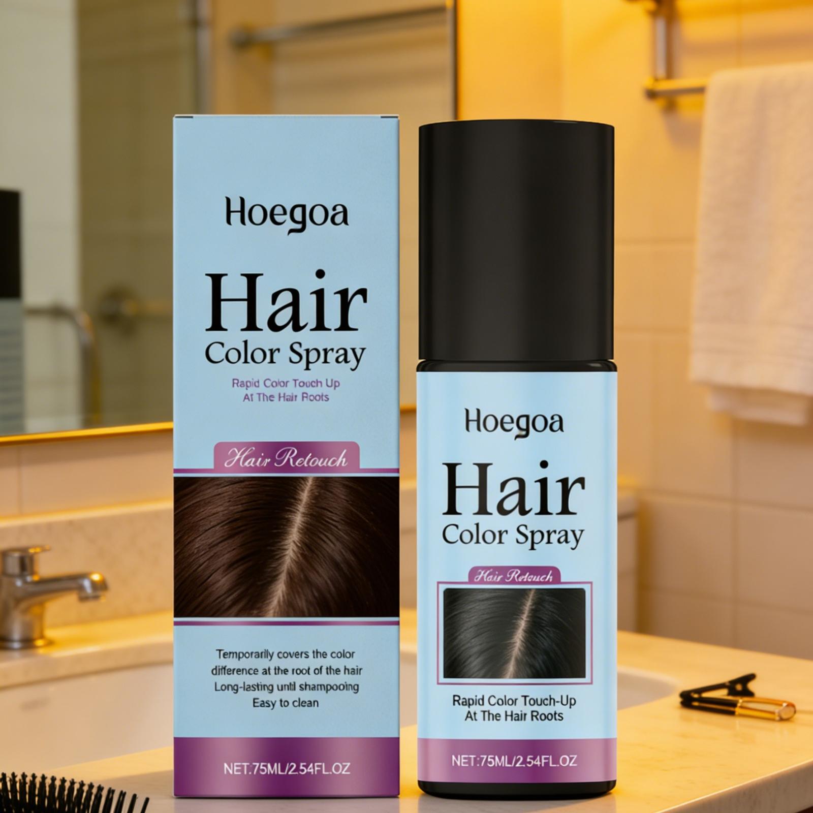 Hoegoa Haarverf Spray Haarstyl - Hair Spray Color recensie en prijs