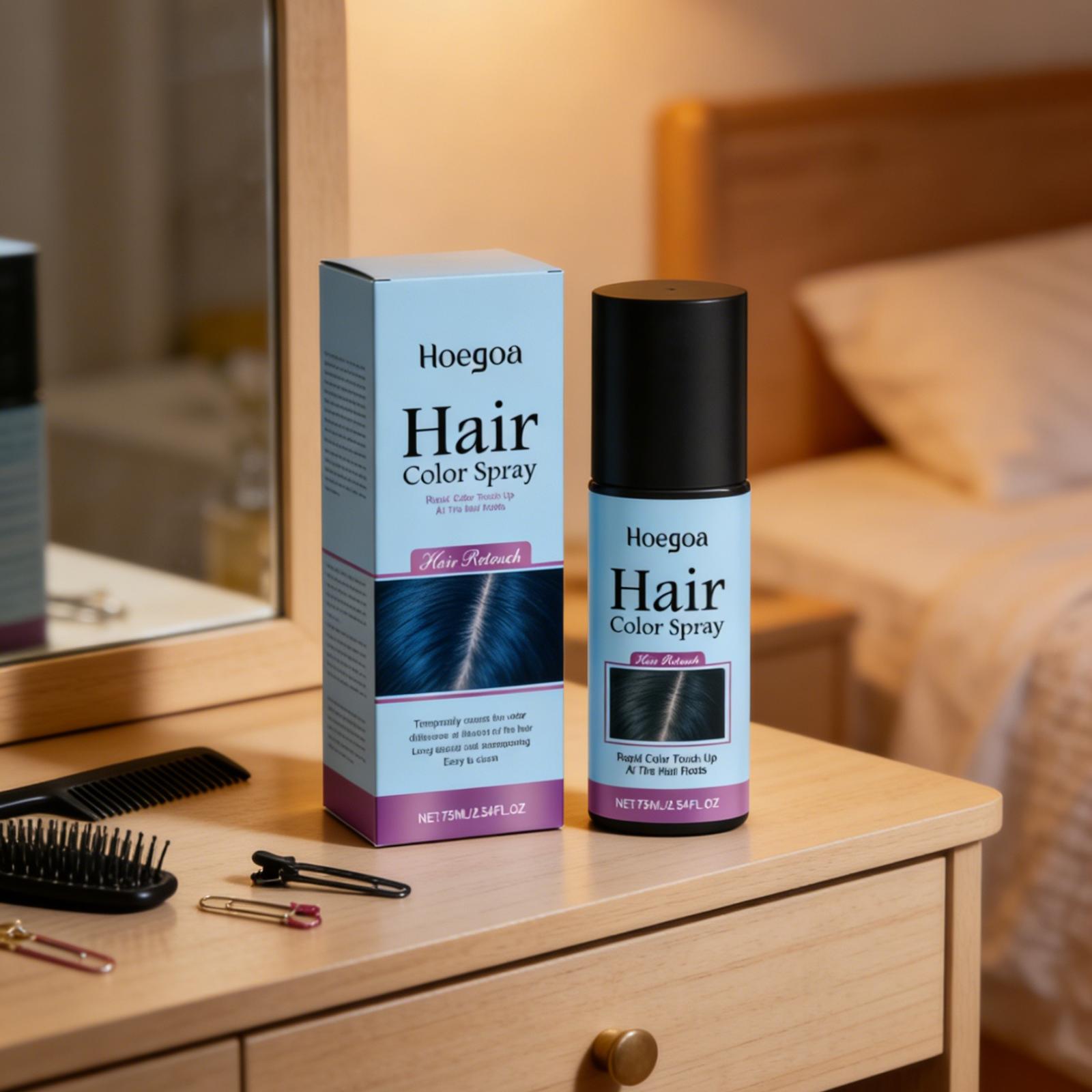 Hoegoa Haarverf Spray Haarstyl - Hair Spray Color recensie en prijs