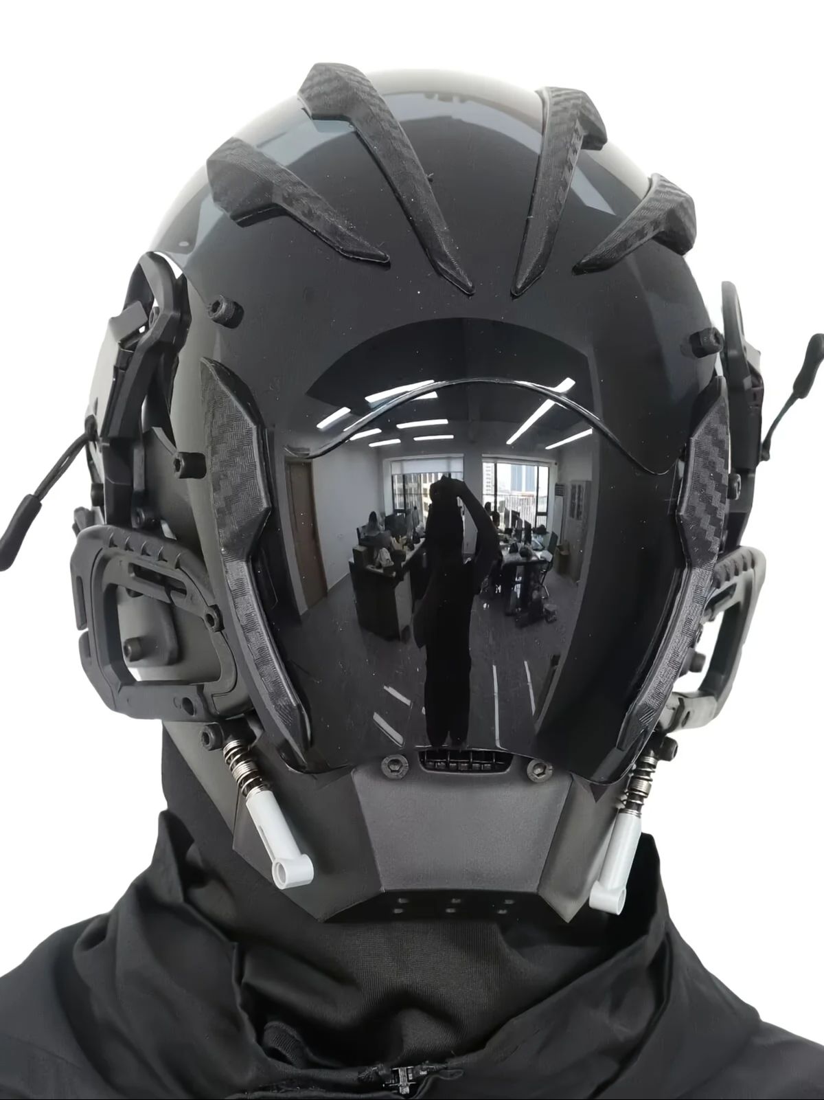 Cyberpunk Futuristisch Masker, - Cosplay Prop Designer recensie en prijs