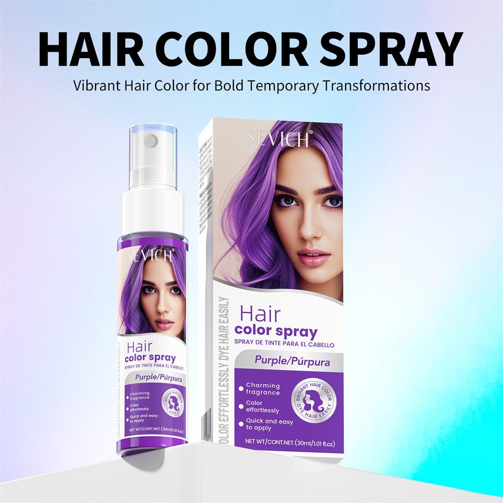 Tijdelijke haarkleurspray, doe - Hair Spray Color recensie en prijs