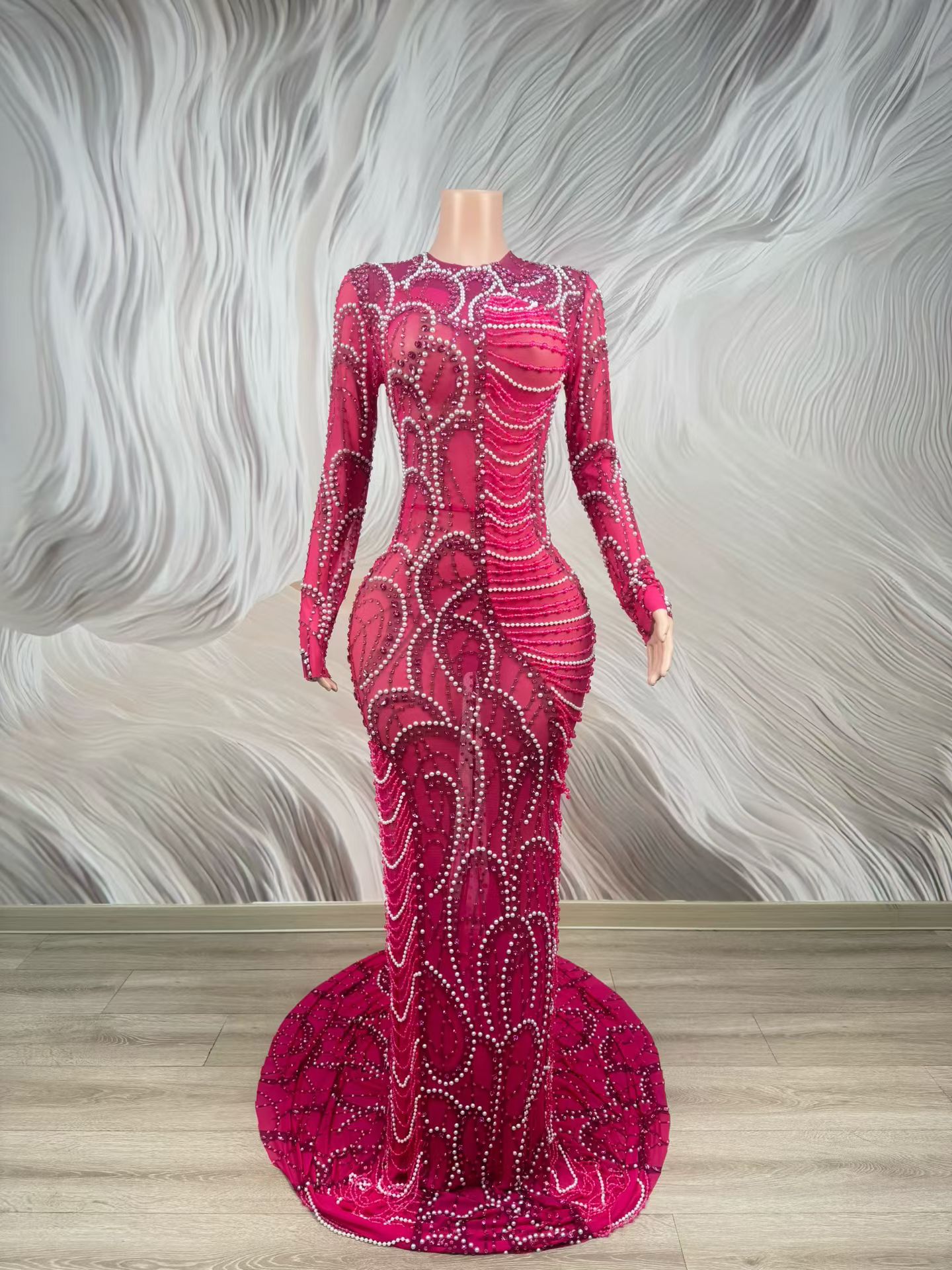 Luxe lange mouwen parels krist - Briar Cosplay Prop recensie en prijs