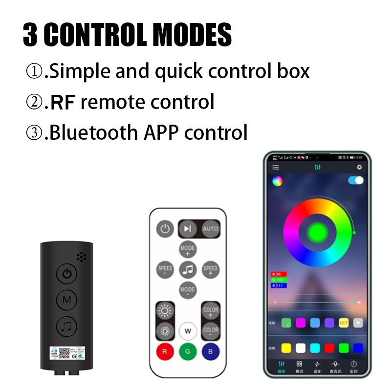 48 Led Remote App Controle Lig - Led El Wire recensie en prijs