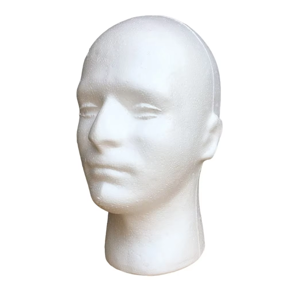 Een mannequin hoofdmodel voor  - Cosplay Prop Foam recensie en prijs