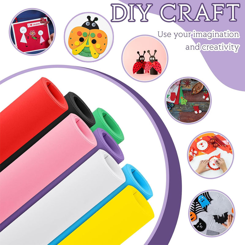 1 stks Kleurrijke Eva Foam Vel - Craft Foam Roll recensie en prijs