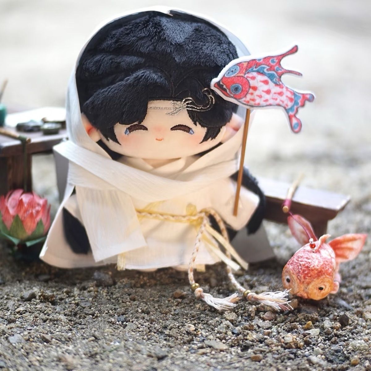 10CM Zwaard en Geliefde Pluche - Cosplay Plushie Prop recensie en prijs