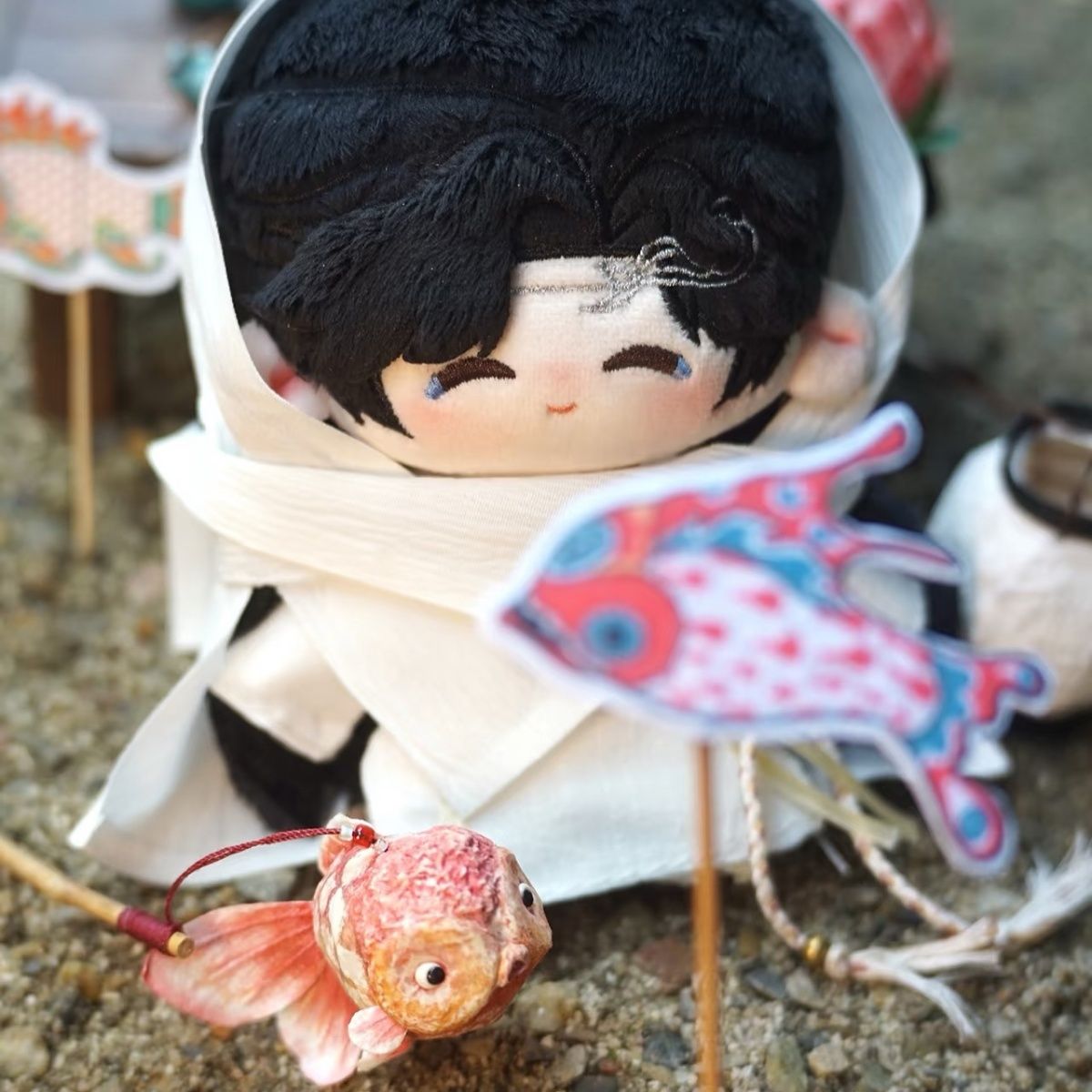 10CM Zwaard en Geliefde Pluche - Cosplay Plushie Prop recensie en prijs