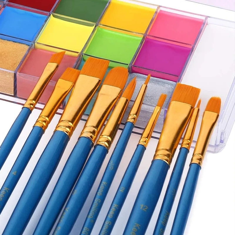 20 kleuren gezicht lichaam oli - Cosplay Prop Paint recensie en prijs
