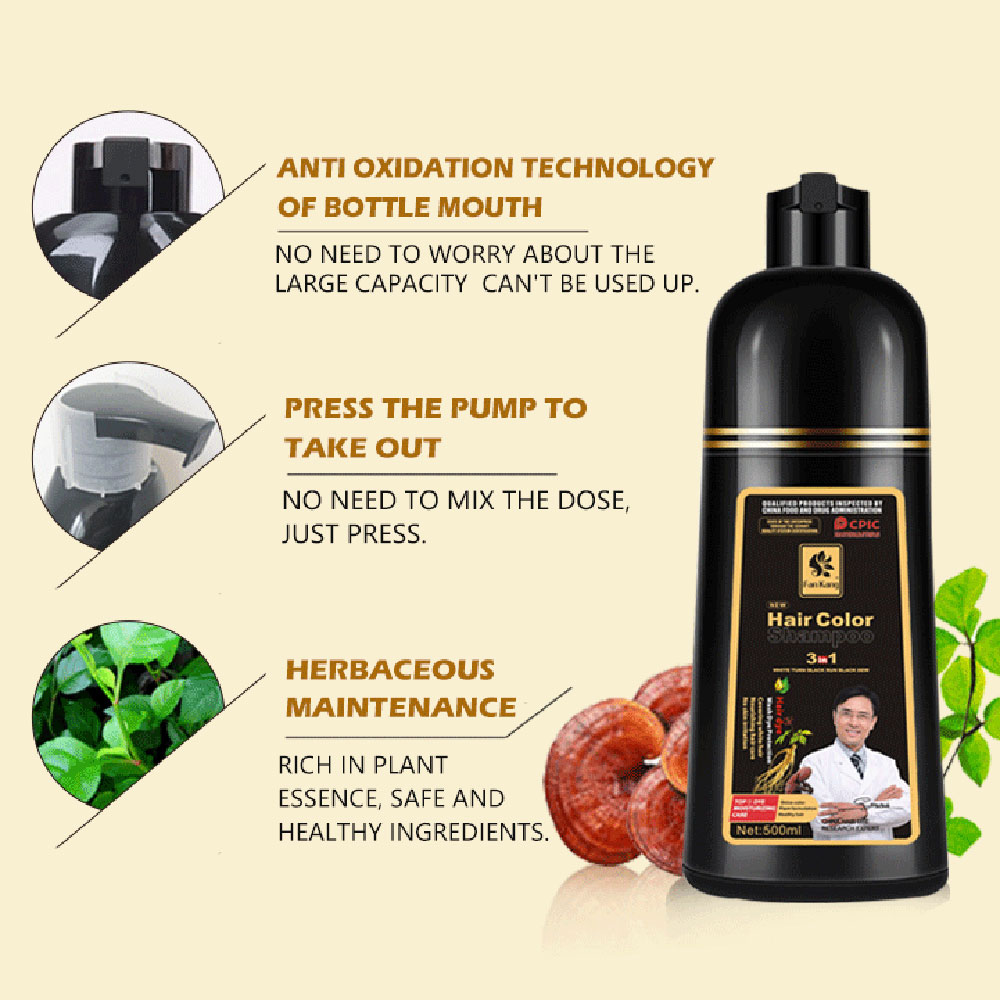 3 In 1 Instant Coloring Shampo - Hair Spray Color recensie en prijs