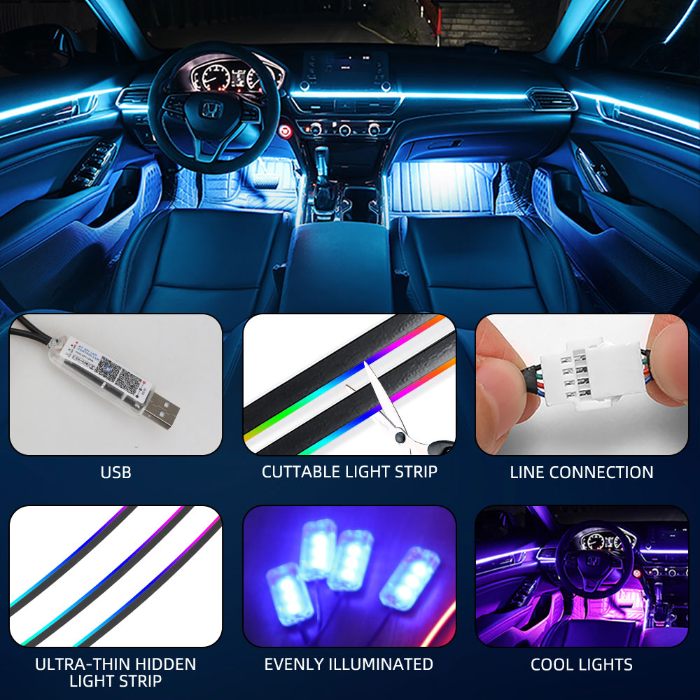 35/75/110/140cm LED sfeerverli - Led El Wire recensie en prijs